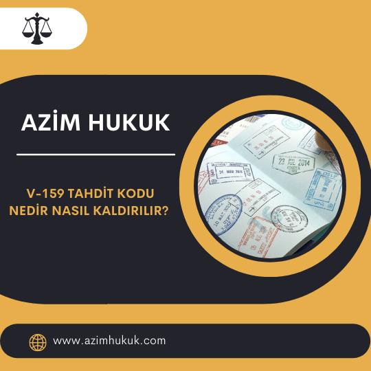 V-159 Tahdit Kodu Nedir Nasıl Kaldırılır