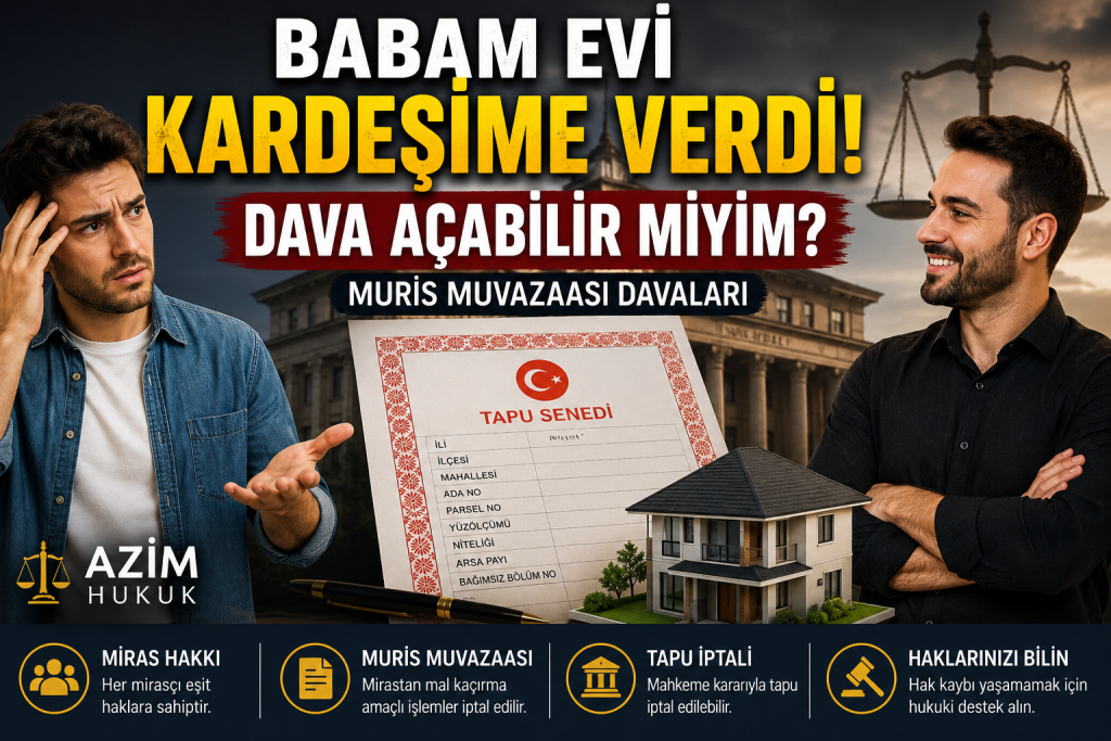 Muris Muvazaasında Kardeşler Dava Açabilir mi